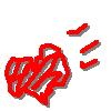 Gif animé petit coeur rouge